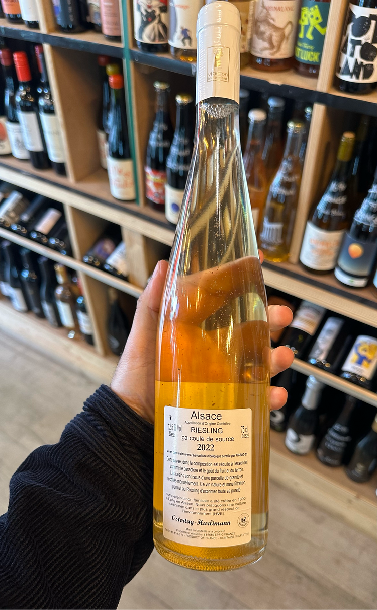 Ostertag hurlimann (Alsace Riesling 2022) 12.5%abv