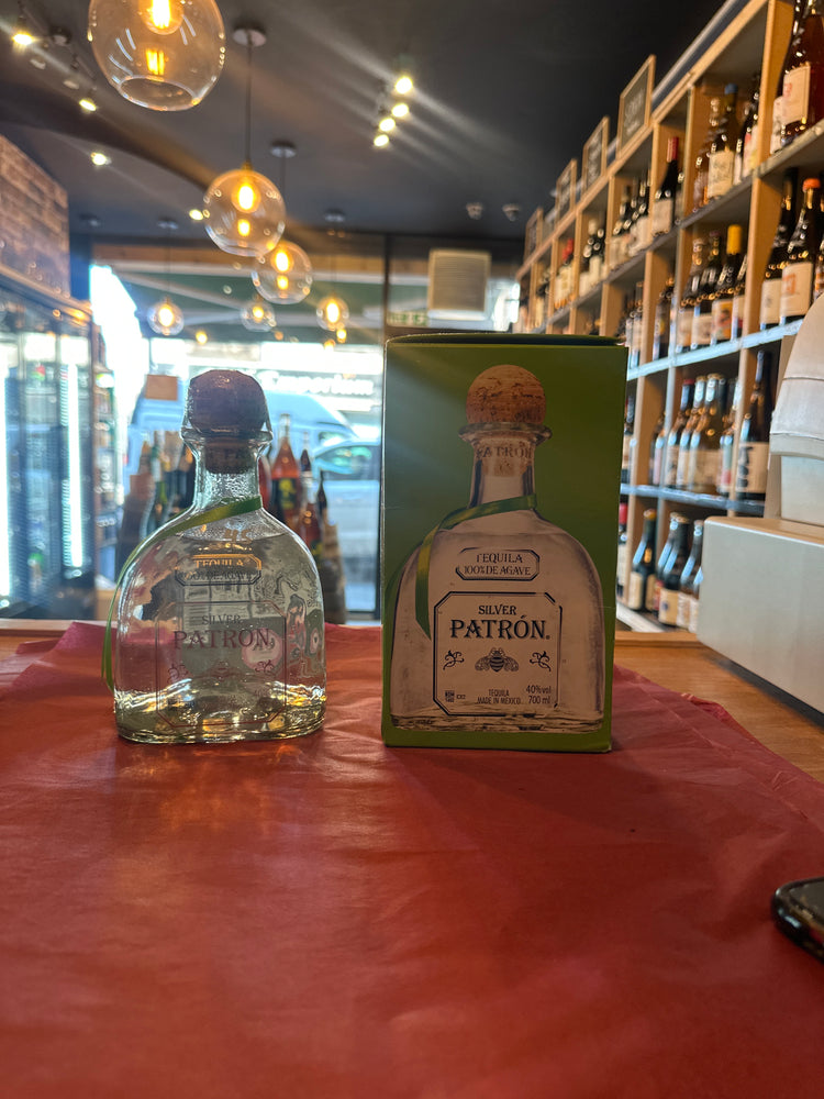 Silver patron tequila (Blanco)
