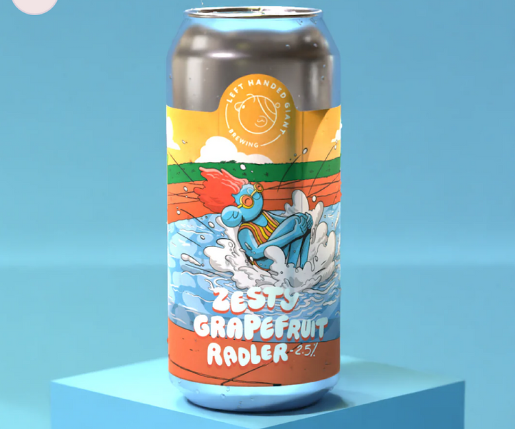 Zesty Grapefruit Radler