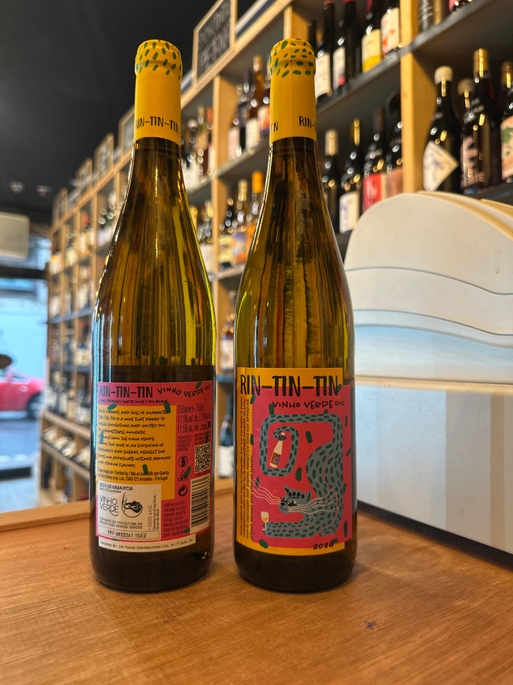 6x Rin Tin Tin White Wine - Vinho Verde DOC Arinto Loureiro Trajadura 2024 11.5% ABV