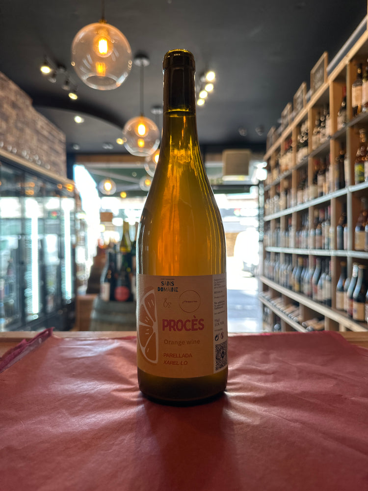 Process SAN DOMAINE X Grapes&hops (orange wine)