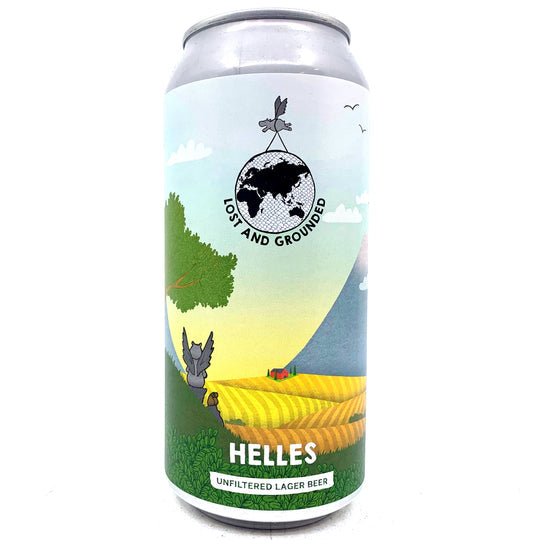 Lost & Grounded Helles 4.4% (440ml can)