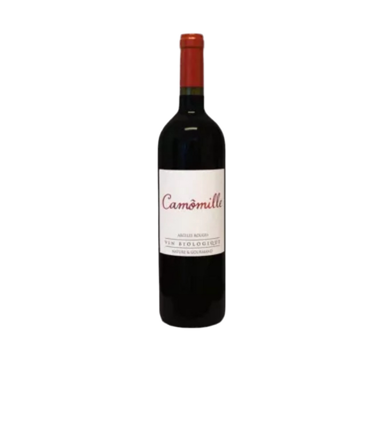 Organic Red Wine Bordeaux Nature Red Clays without added sulphites “Camômille”