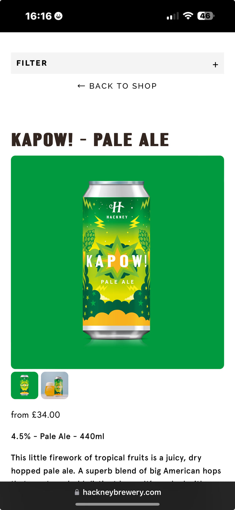 KAPOW! - PALE ALE